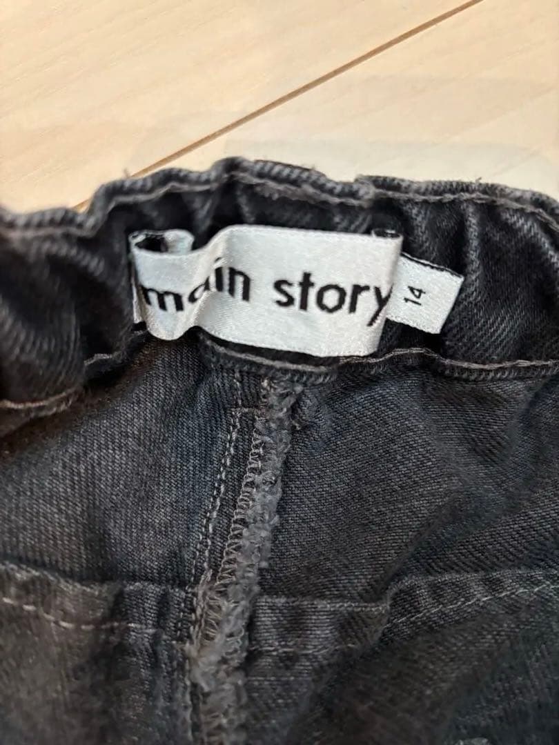 専用 main story ブラックデニム 14y