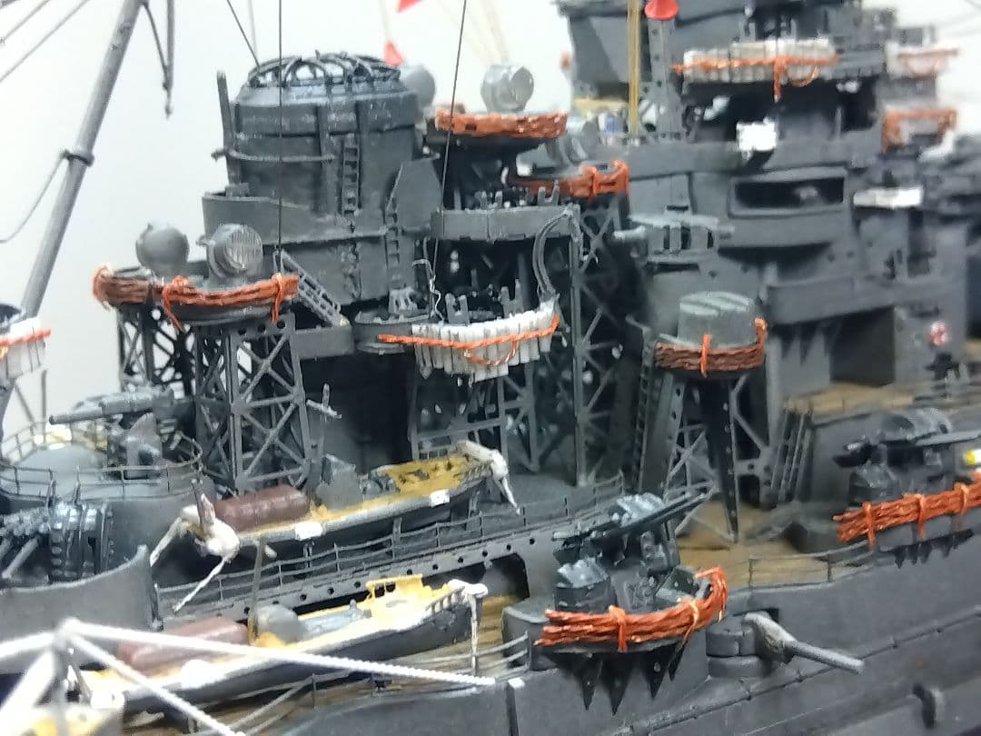 1/700フルハル精密模型 帝国海軍戦艦 榛名完成品