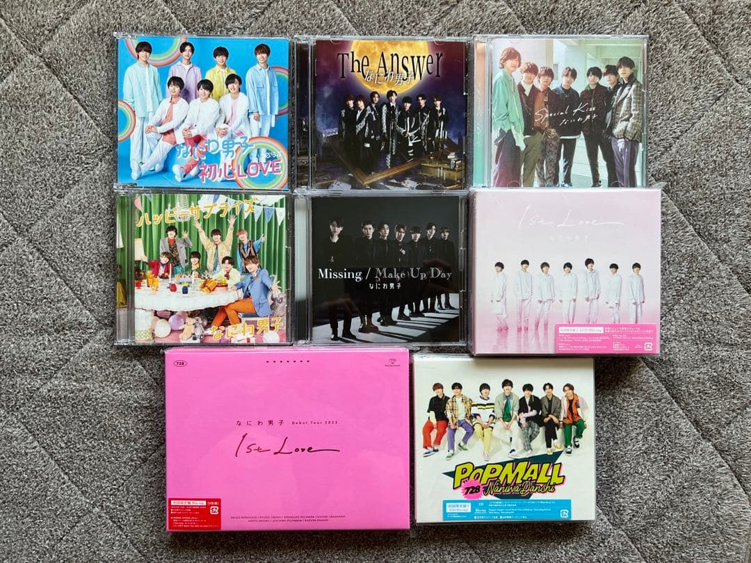 なにわ男子 CD Blu-ray まとめ売り 特典つき