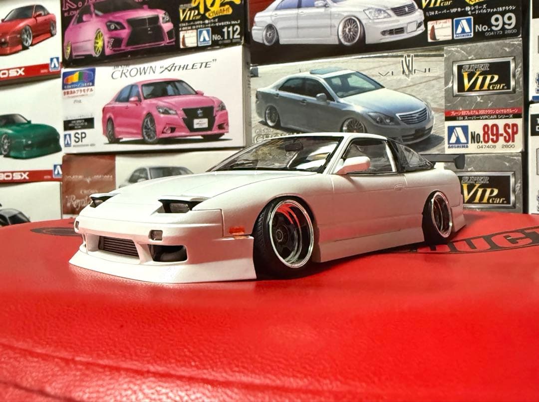 アオシマ URAS 180SX NOS仕様 Ver.2 WORKホイール 深リム - メルカリ