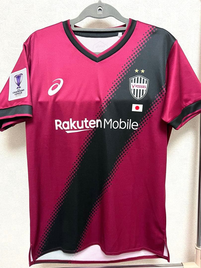 ヴィッセル神戸 山内翔 ACLユニフォームMサイズ 美品 ヴィッセル神戸 山内翔 ACLユニフォームMサイズ 美品