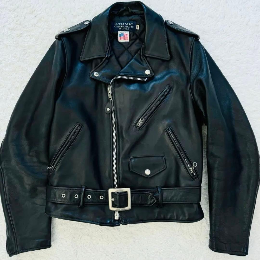 Schott ワンスター atomic garage別注 ダブルライダース