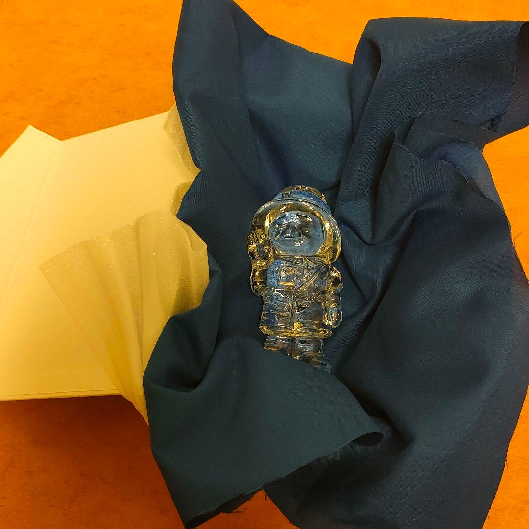 【美品】 世界ふしぎ発見！クリスタル人形ひとし君 開運 邪気払い