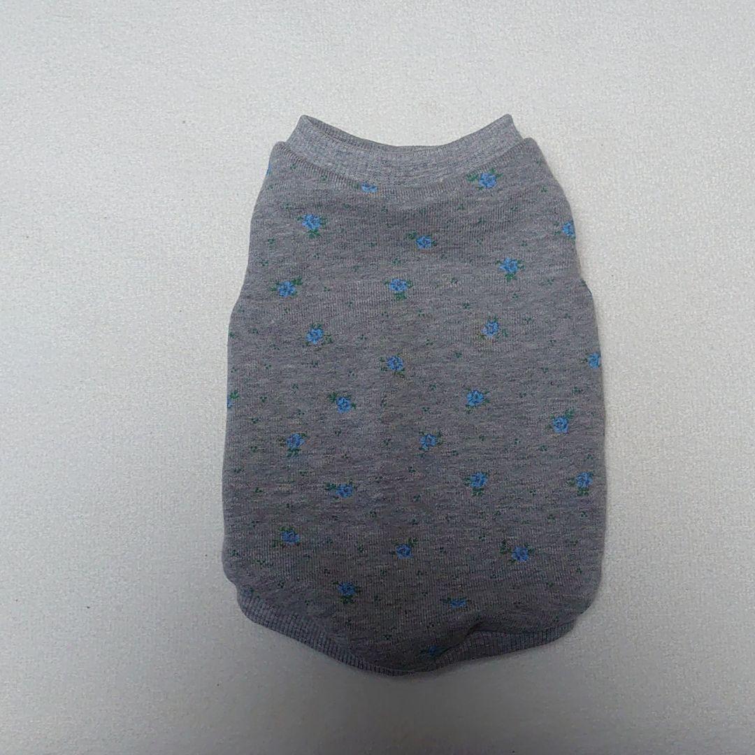犬服 S わんこの普段着 タイニーローズ ブルー