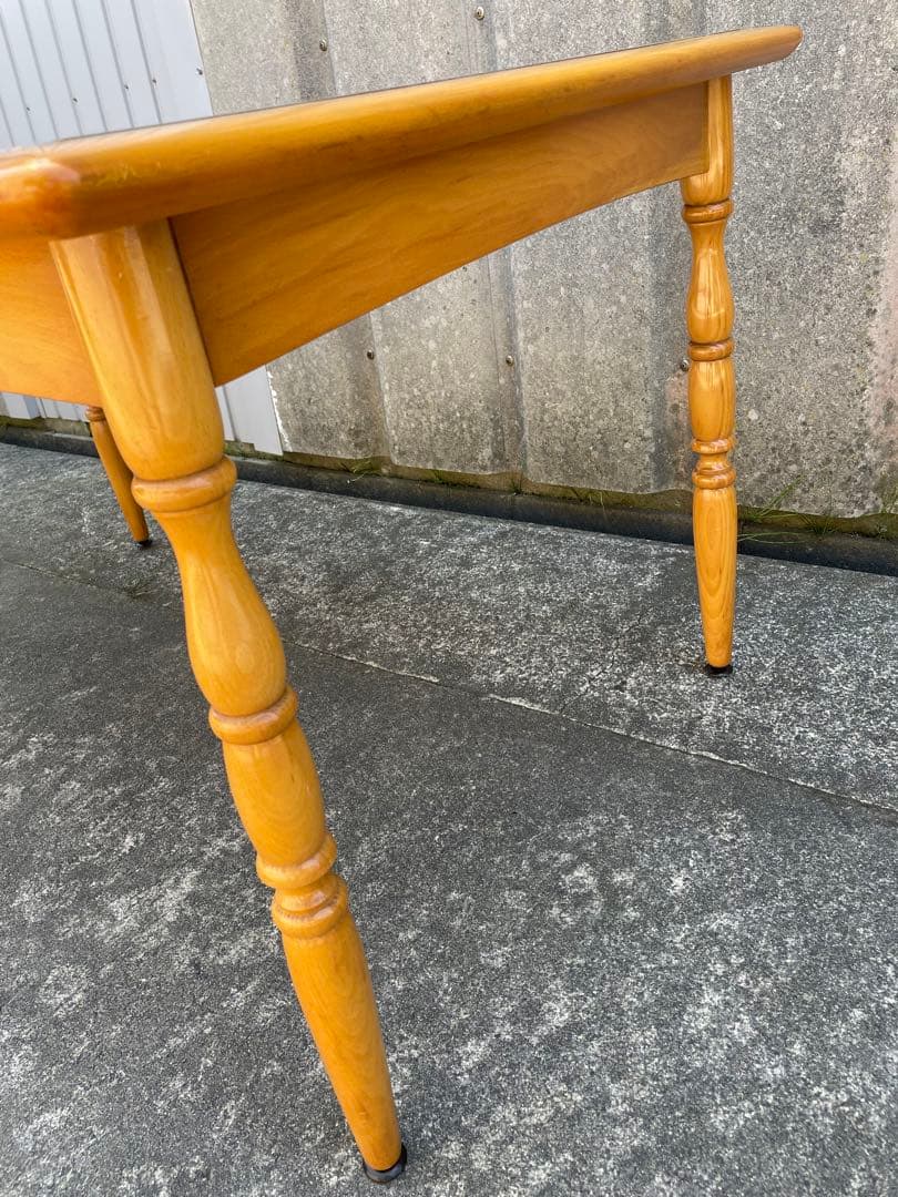 稀少/飛騨産業/HIDA/キツツキマーク/ダイニングテーブル/テーブル/旧タグ