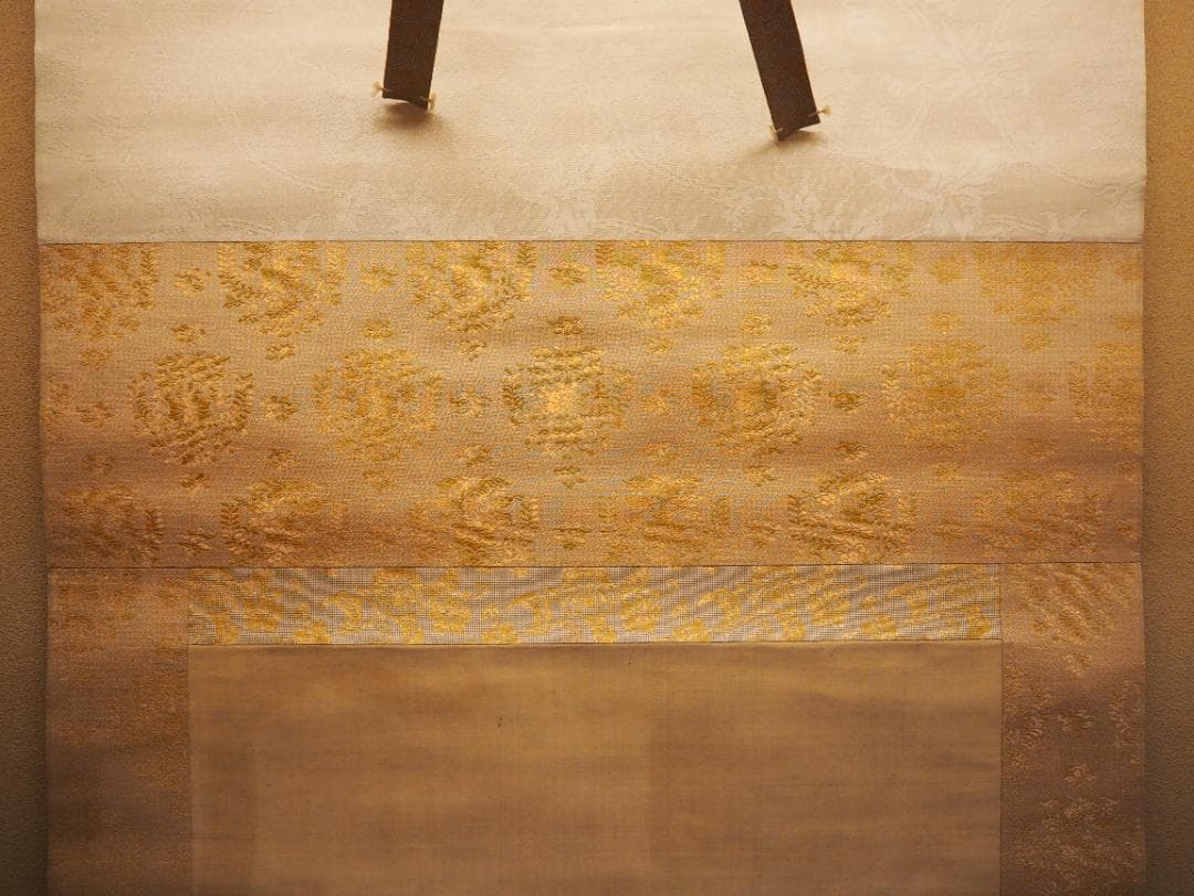 松村呉春自筆『山端月之図』掛軸