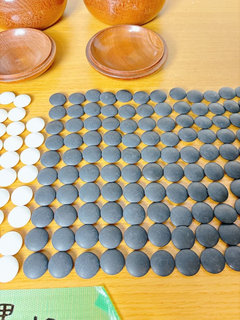 本蛤　囲碁石　高級　雪印　月印　実用　28号