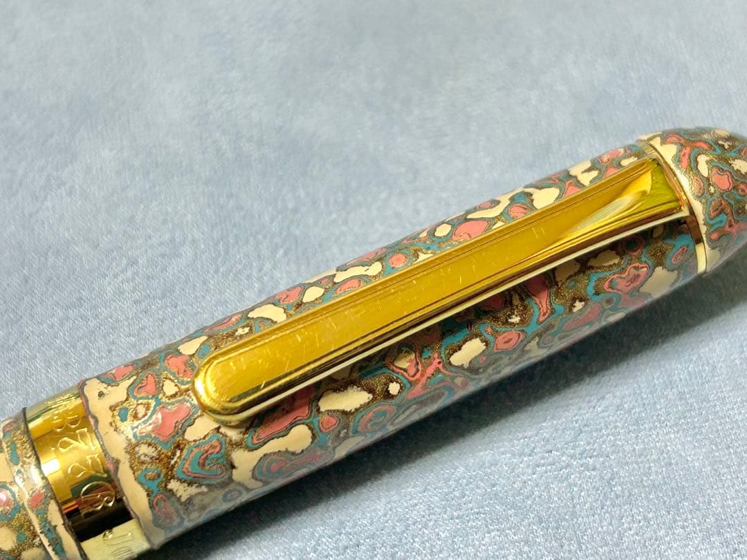 18K PILOT ゴールド ストライプ万年筆