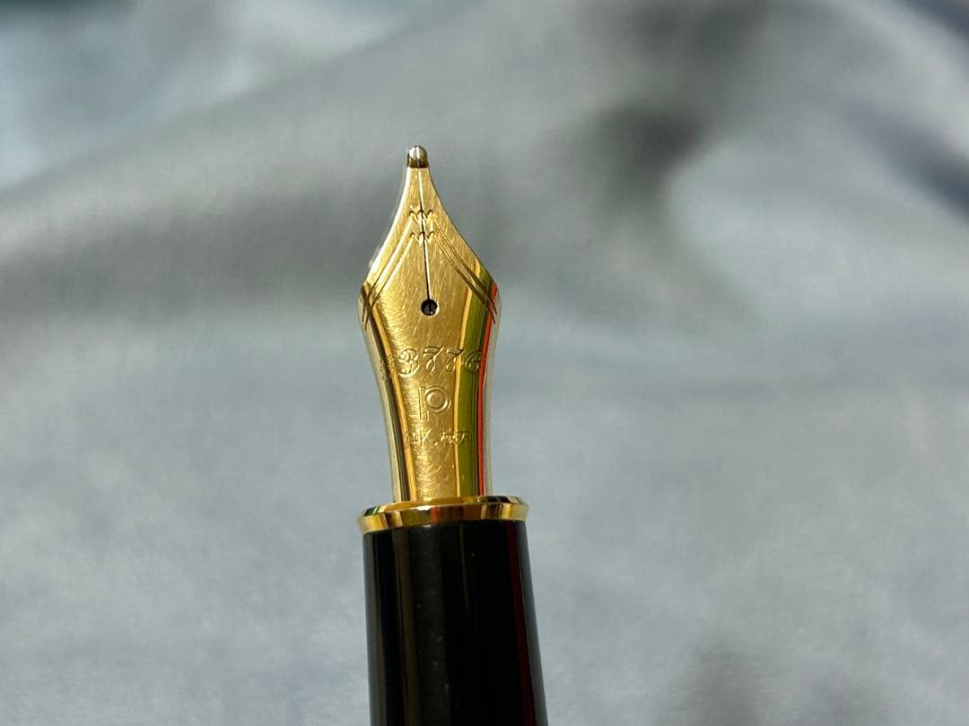 パイロット PILOT 14K 未使用 ゴールド ターコイズ色 万年筆 細字