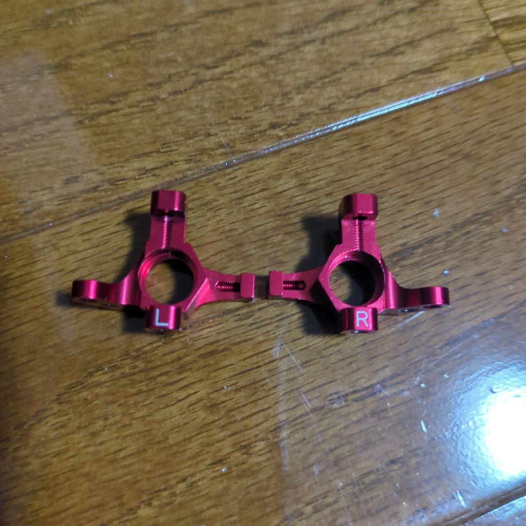 シバタ　ライトウェイトアルミナックルver.Y レッド　GRK5