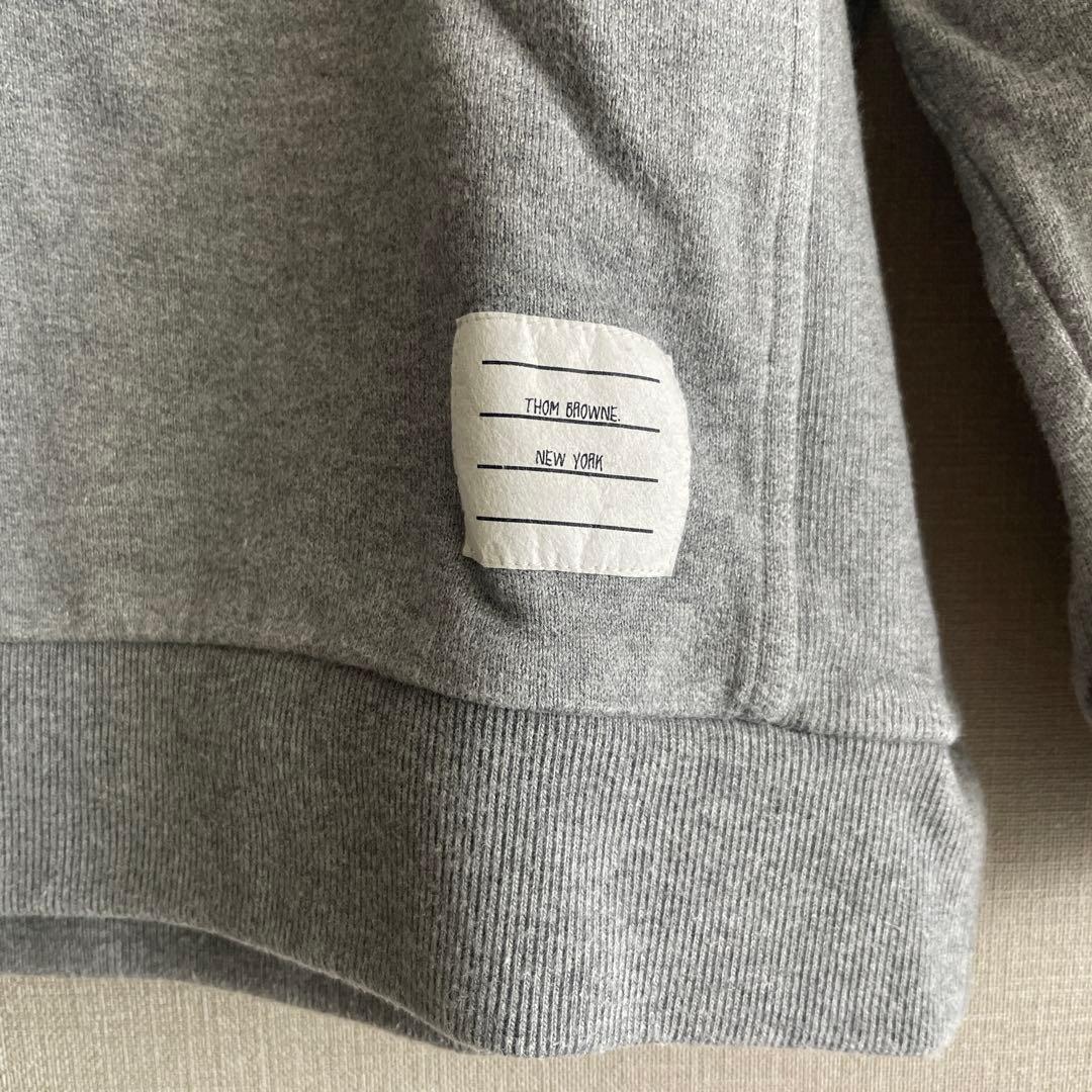 THOM BROWNE グレー トレーナー　8
