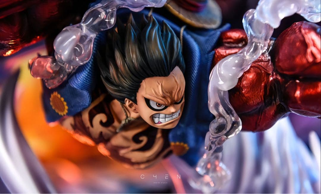 ONE PIECE ワンピース 大猿王銃 ルフィ フィギュア ガレージキット
