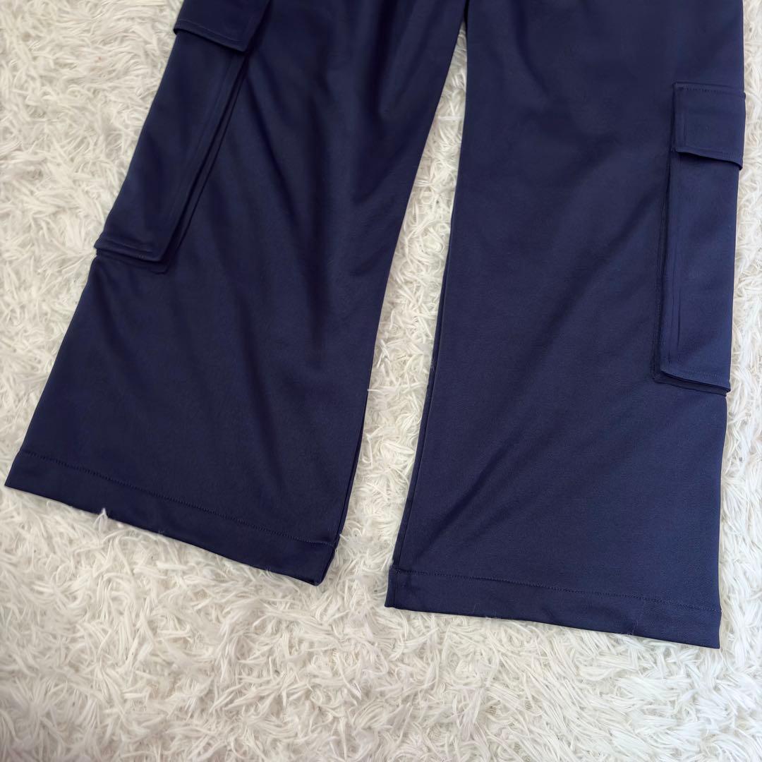 LOEWE(ロエベ) アナグラム トラックカーゴパンツ ネイビー XS　刺繍