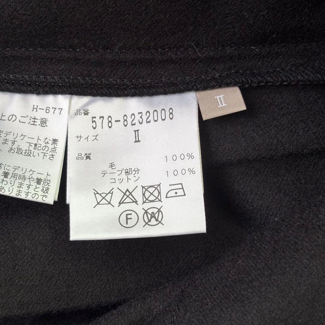 近年モデル マーガレットハウエル×フォックスブラザーズ ウール プリーツスカート