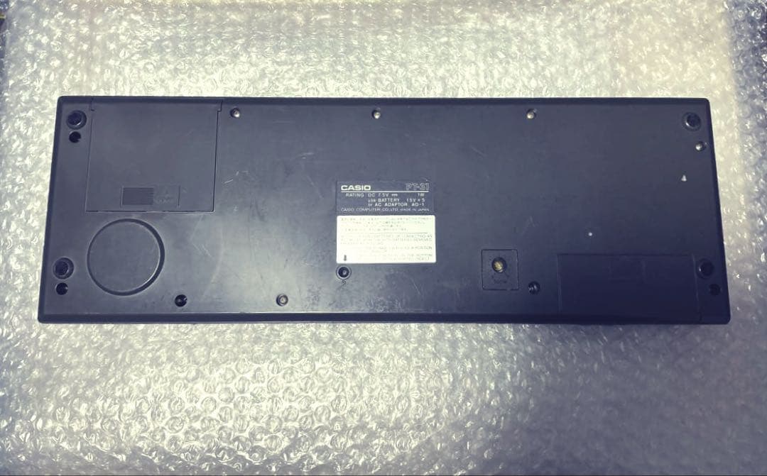 Casio PT-31☆セミアナログ式シンセサイザー☆昭和レトロ☆日本製☆