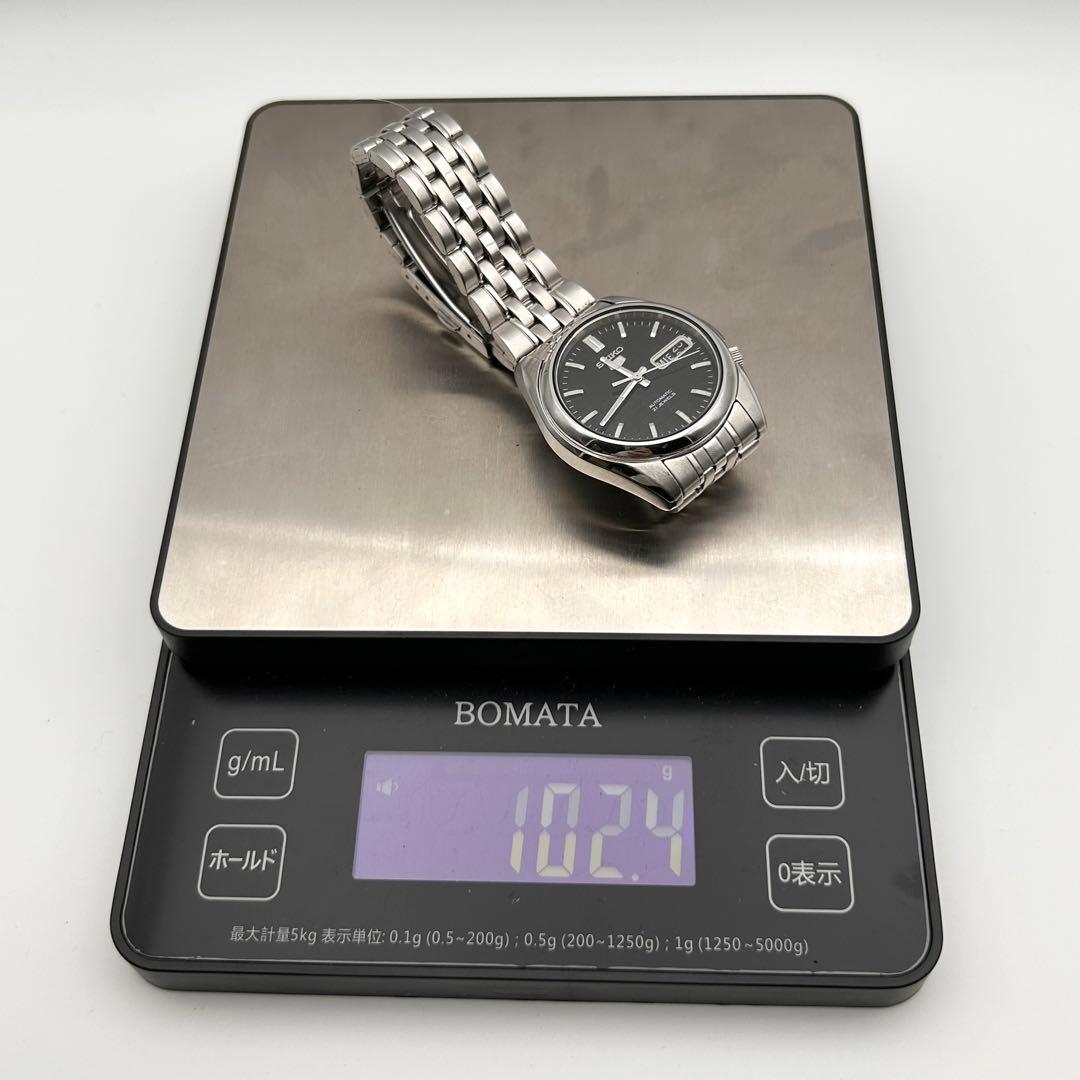 【稼働】SEIKO 5 セイコー 7S26-01V0 自動巻き 裏スケ メンズ
