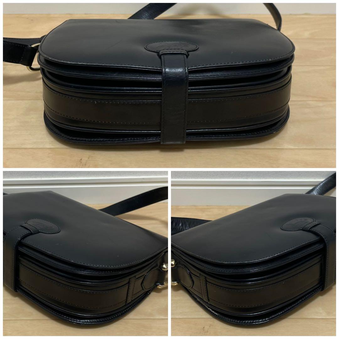 ■ CELINE（セリーヌ）良品 / レザー /ショルダーバッグ/ ブラック 黒