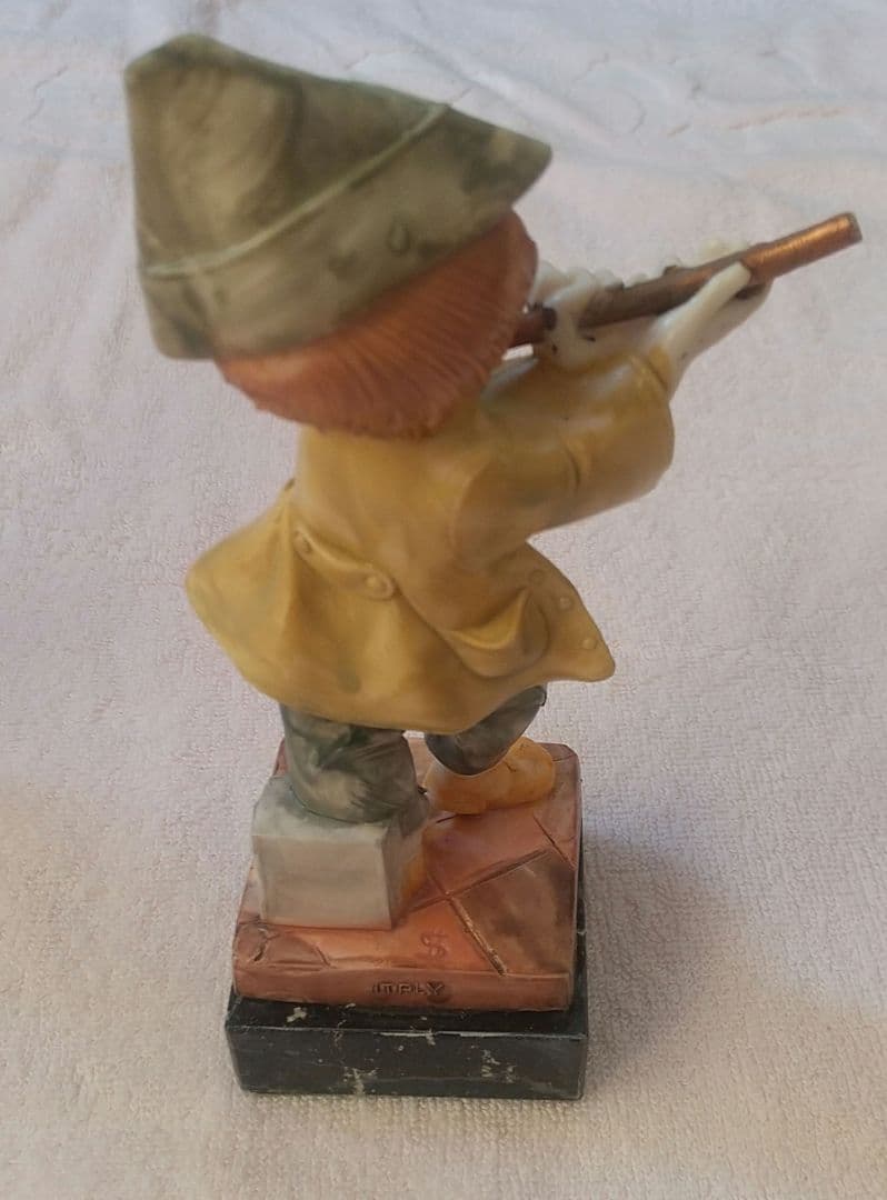 置物 楽隊 3体 イタリア製 アンティーク