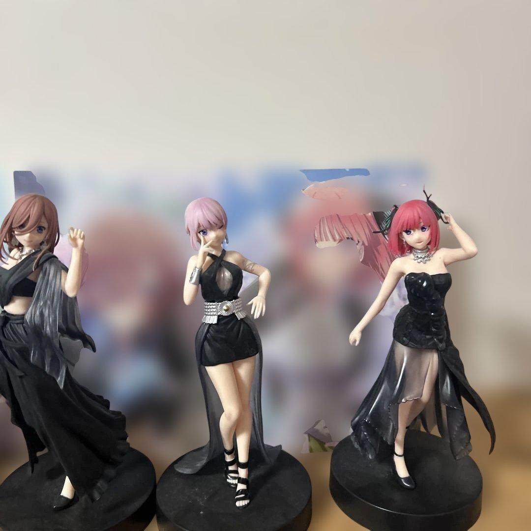 五等分の花嫁 フィギュア 4体セットアクリルスタンド付き - メルカリ