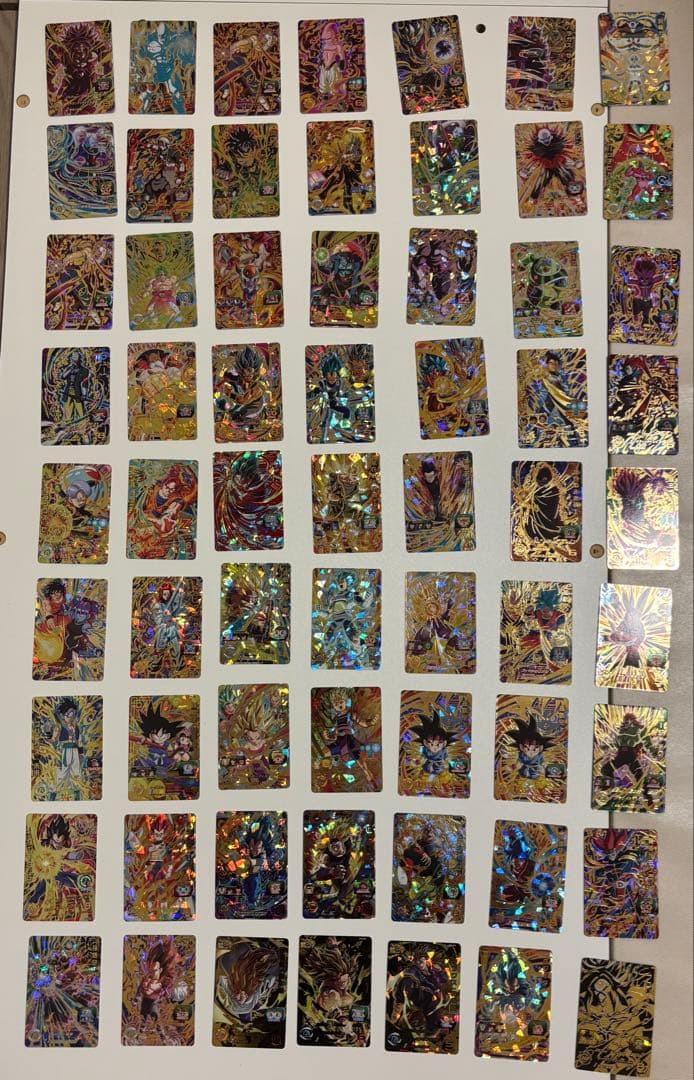 スーパードラゴンボールヒーローズ まとめ売り63枚 - メルカリ