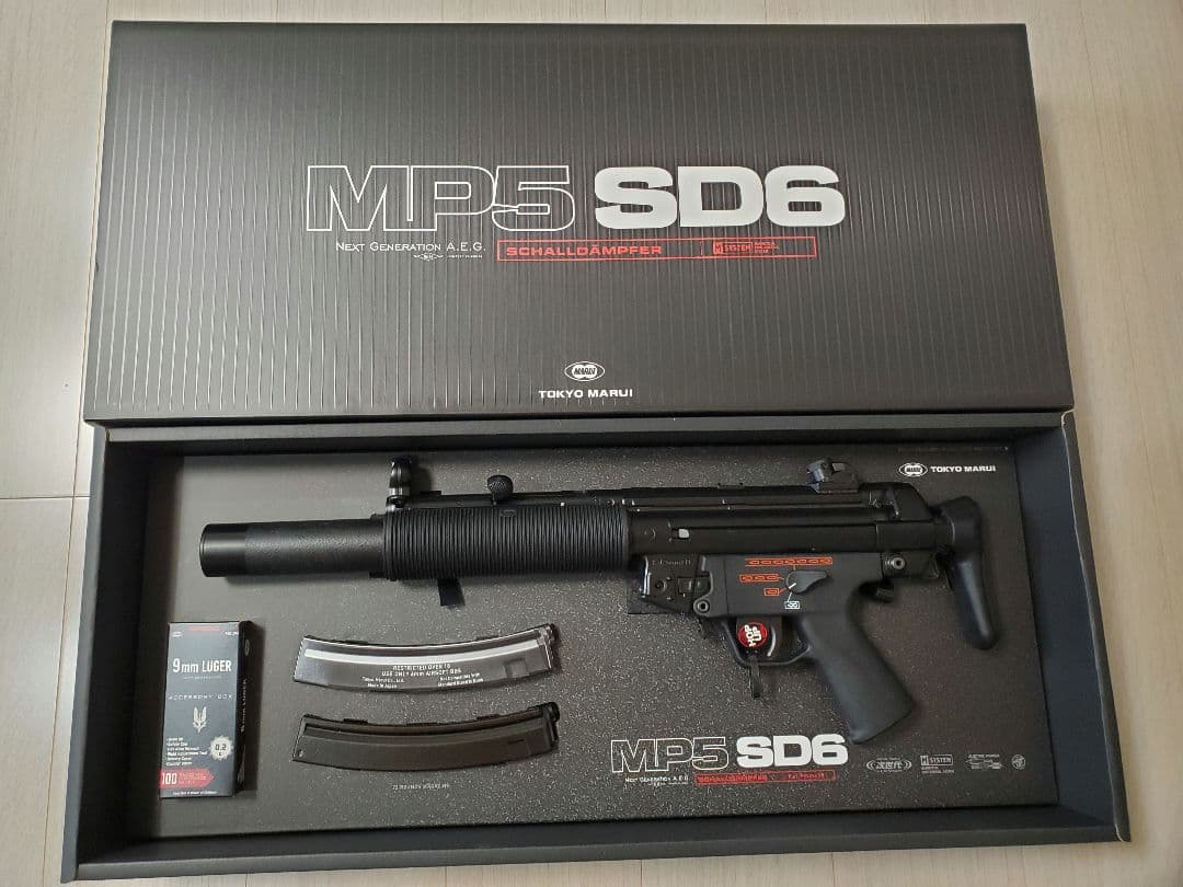 専用　新品未使用　東京マルイ　次世代　電動ガン　MP5SD6 東京マルイ MP5SD6 次世代電動ガン | エアガン,ミリタリー用品専門