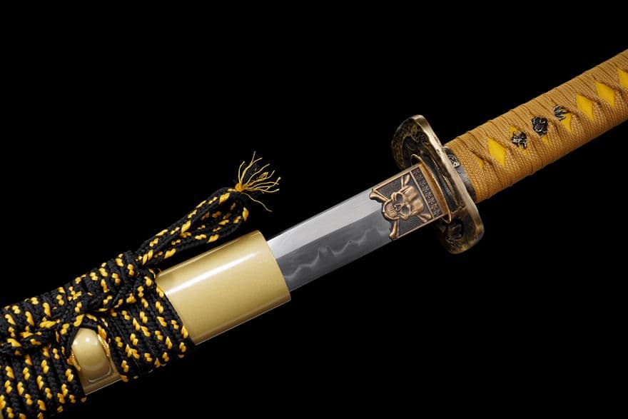 【猛虎】古兵器 刀装具 日本刀　模造刀 居合刀 武士道 鑑賞用 美術刀 贈り物