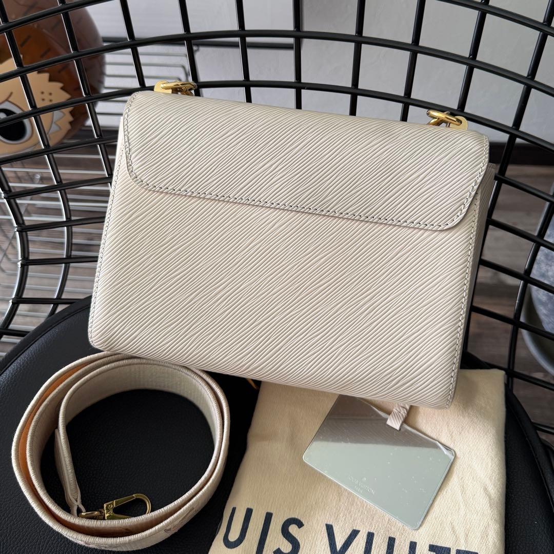 ルイヴィトン ツイスト MM エピ ショルダーバッグ ピンクベージュ 2WAY