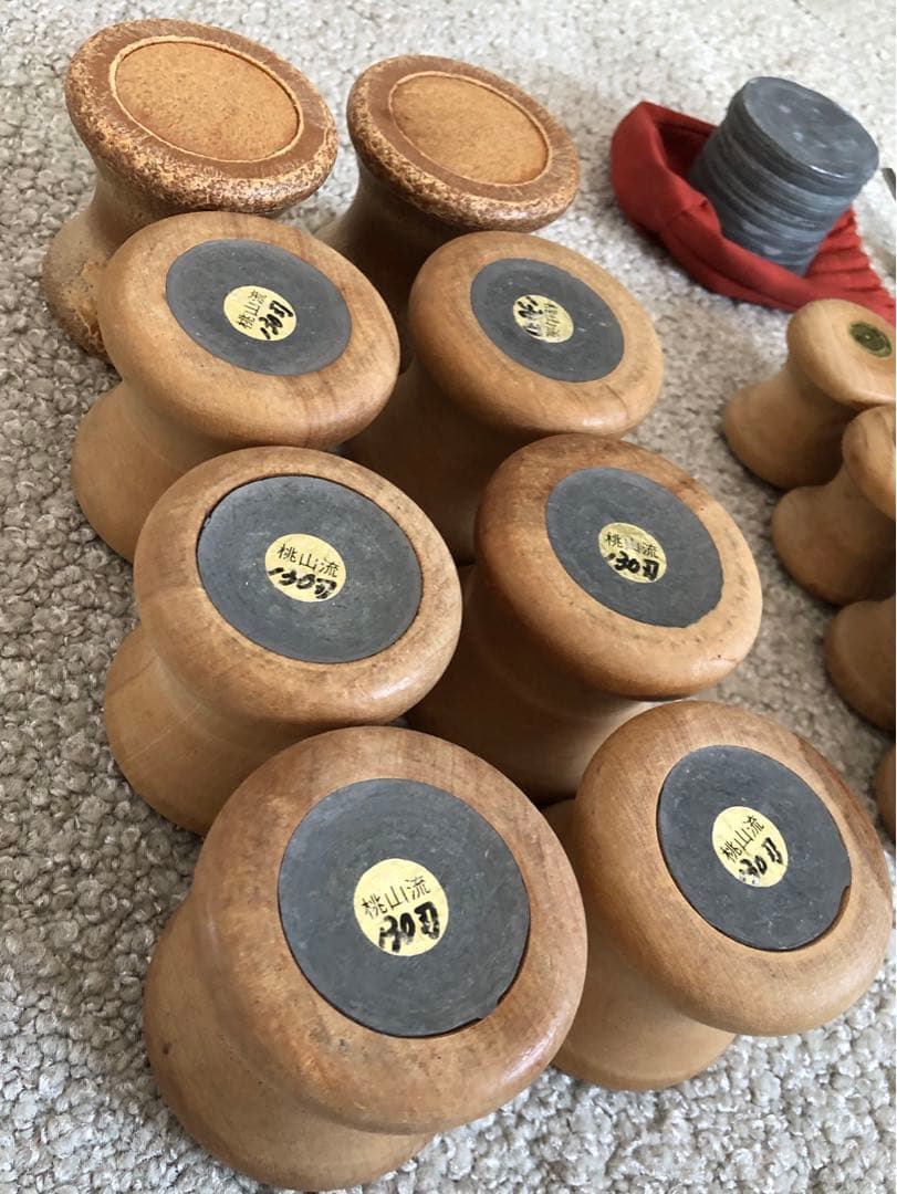組紐☆ 丸台、組玉3サイズ24個、おもりセット