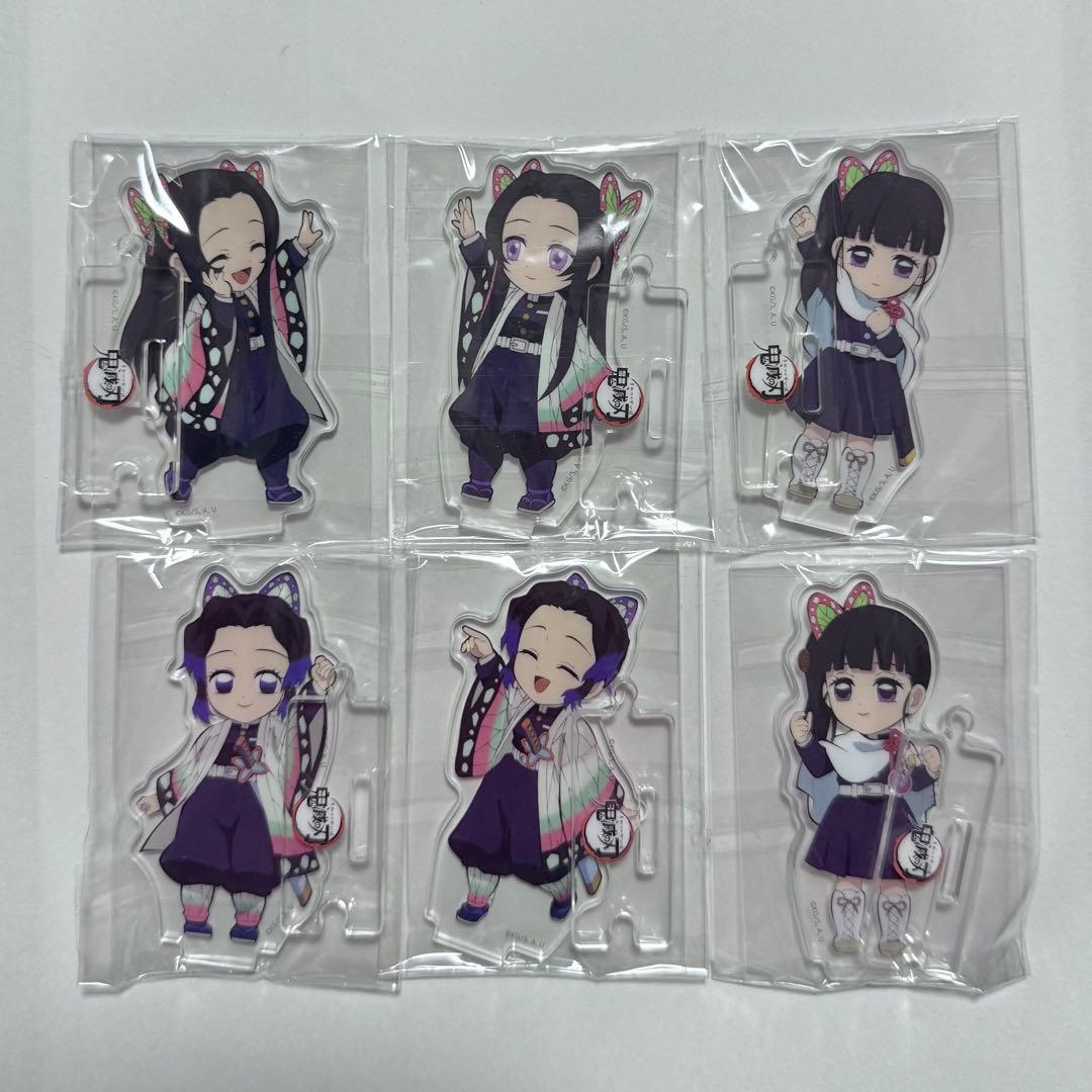 鬼滅の刃 鬼滅 繋がるアクリルスタンド しのぶ カナエ カナヲ 胡蝶三