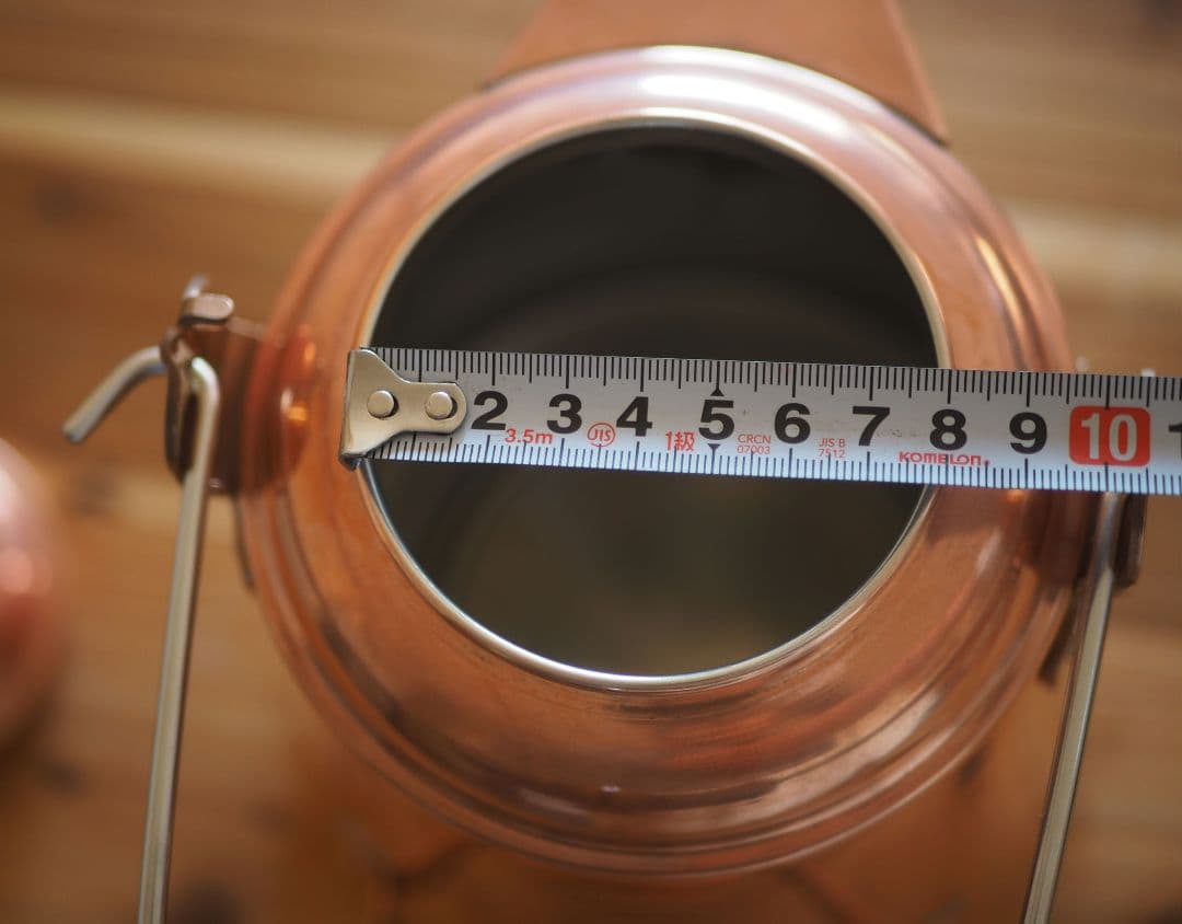 【未使用品】ファイヤーサイド/グランマーコッパーケトル小(12113)旧ロゴ