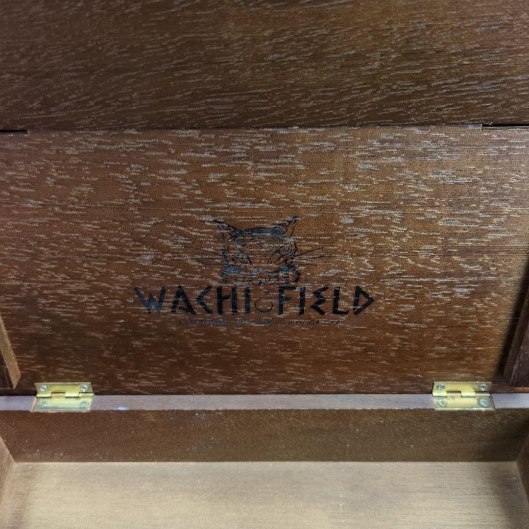 WACHI FIELD ダヤン彫刻付木製収納箱