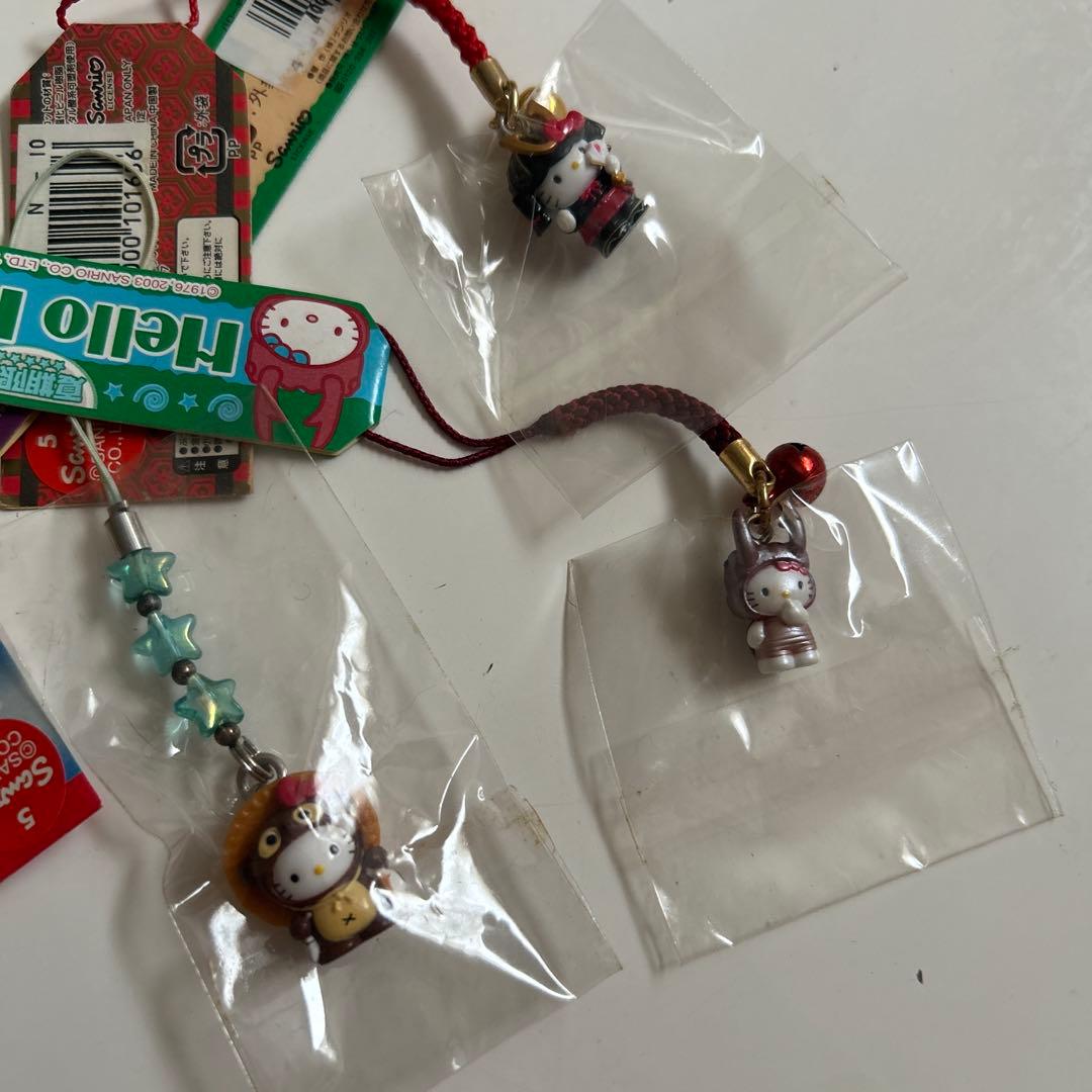 ハローキティ　ご当地キティ　根付けストラップ　まとめて20個