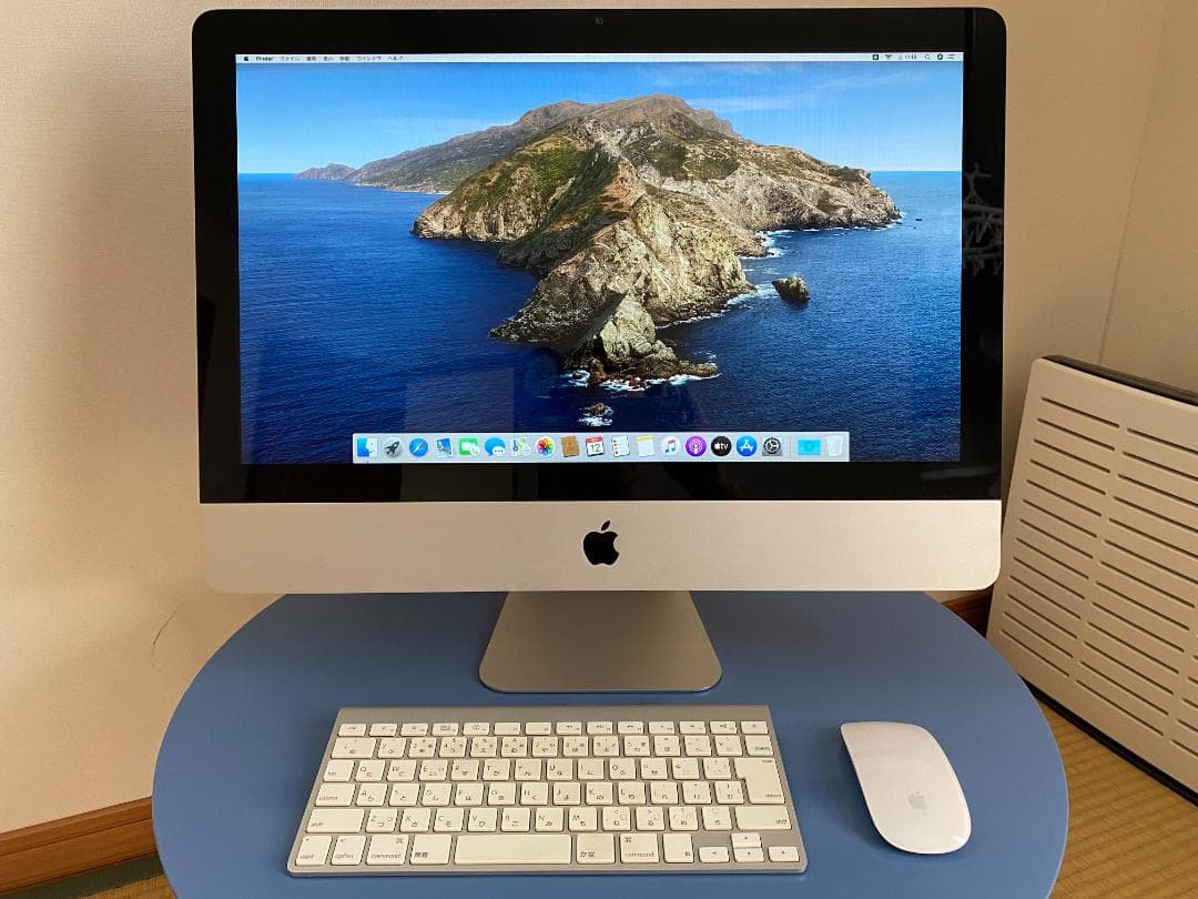 iMac 2019 21.5inch Retina 4K マウス、キーボード付き