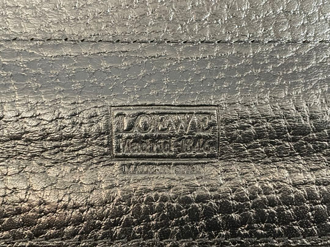 ロエベ ビジネスバッグ ブリーフケース 鞄 鍵付き