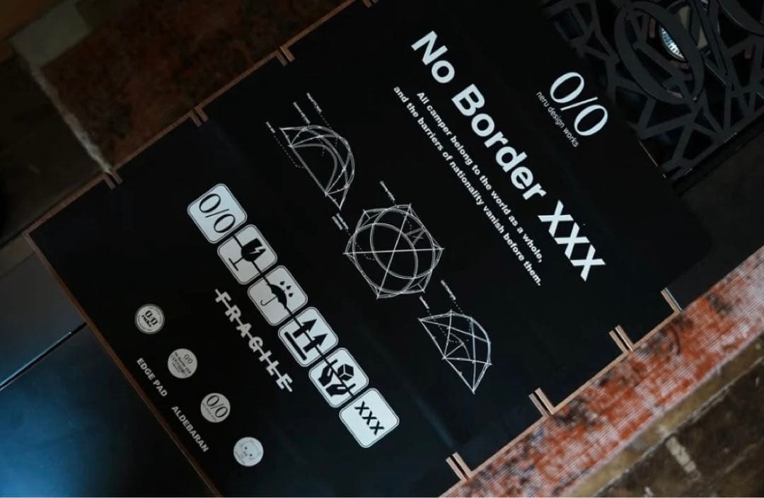 新品未使用】neru design works EDGE PAD BLACK