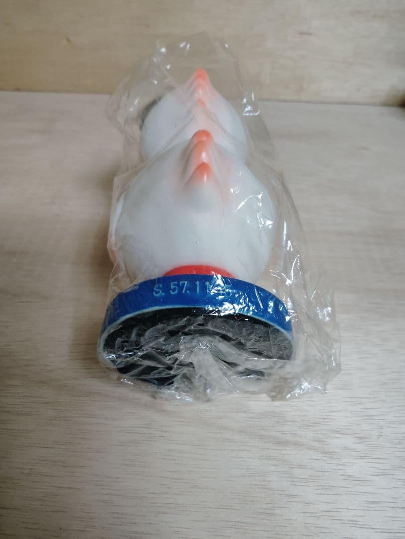 ■レア■昭和57年　上越新幹線開業記念　ソフビ　トキ　当時もの　非売品　企業物