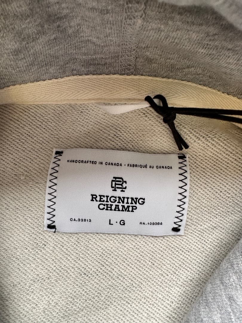 新品 REIGNING CHAMP プルオーバー フーディー