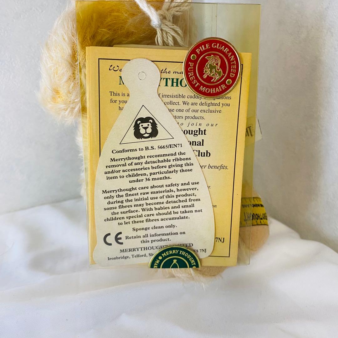【限定品】　幸せを呼び込むテディベア MERRYTHOUGHT