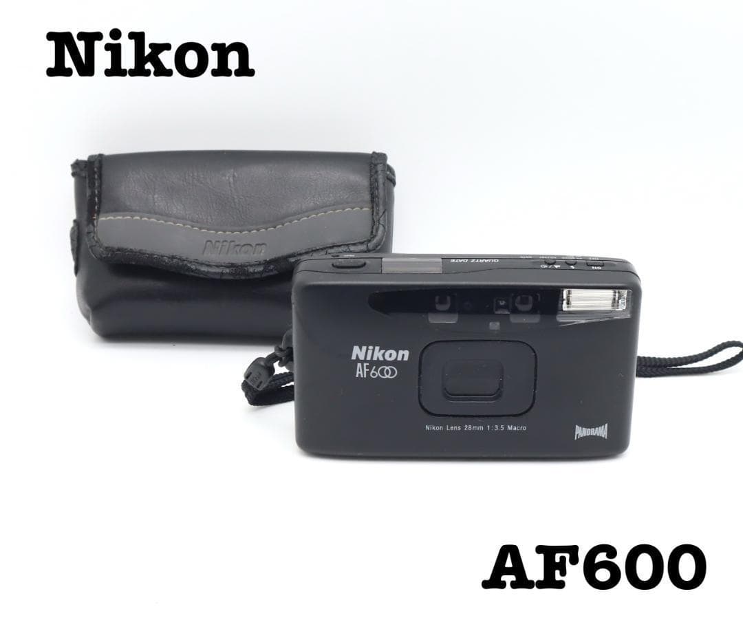 □完動品 Nikon AF600 コンパクトフィルムカメラ カメラ
