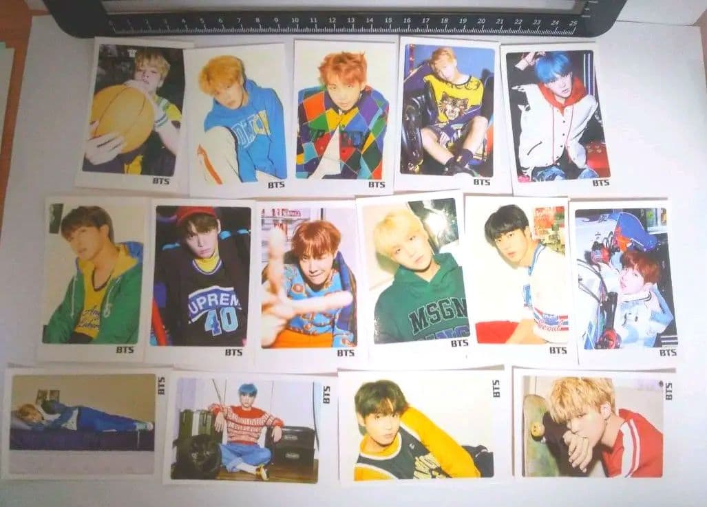 防弾少年団　BTS ミニフォトメッセージカード46枚セット