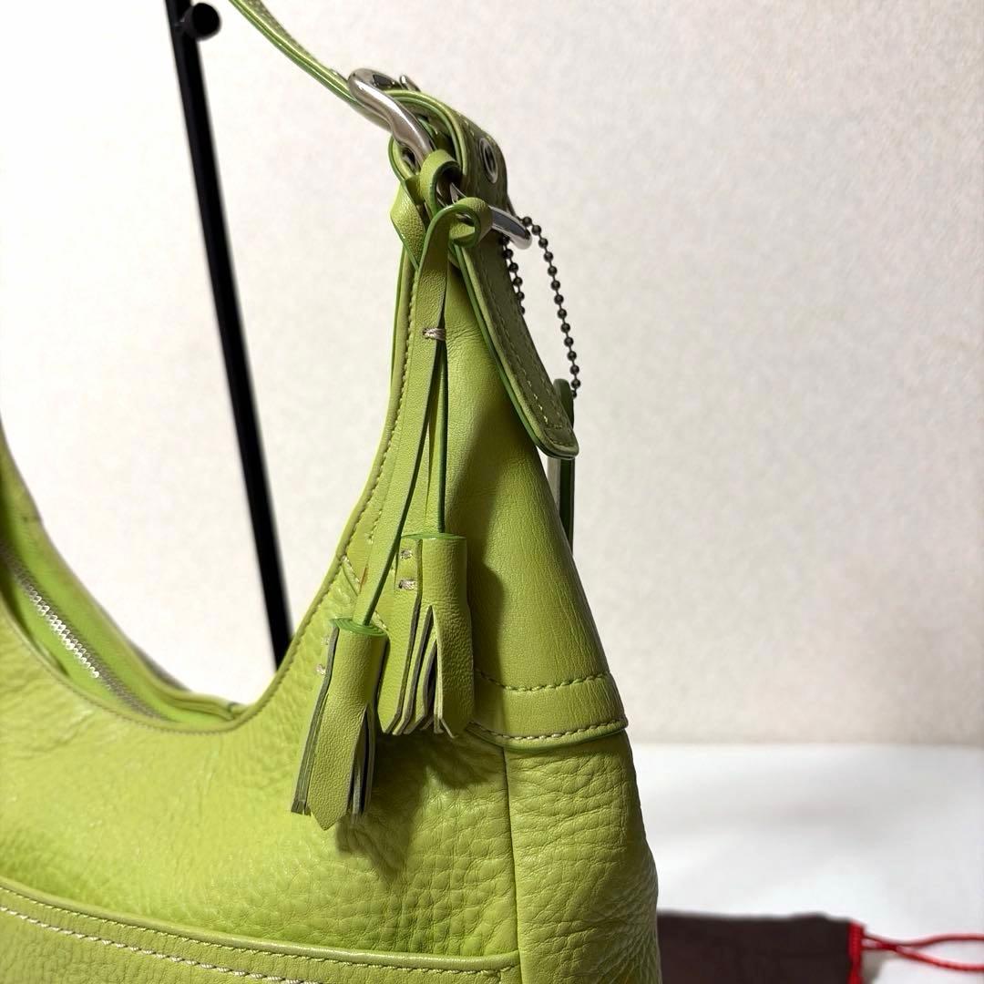 バッグ OLD COACH ERGO GLEEN LIGHT GLEEN BAG