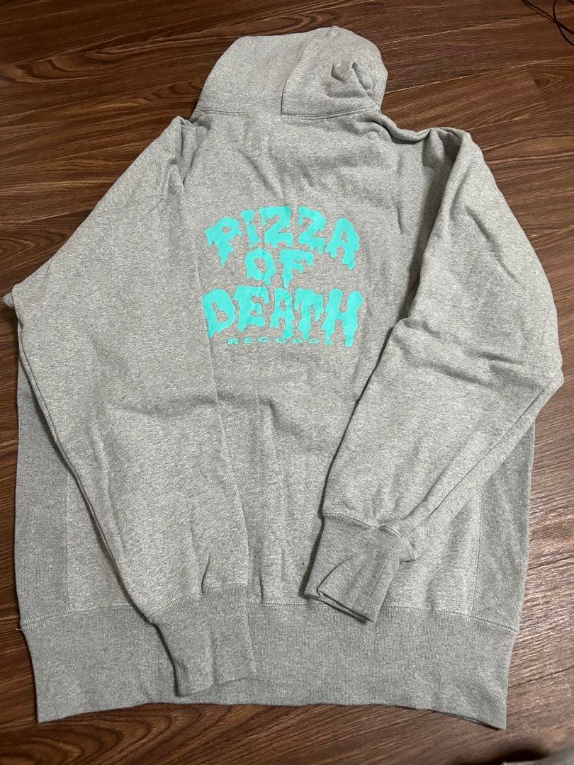 KUZIRA PIZZA OF DEATH パーカー XXL pizza of death パーカー KUZIRA