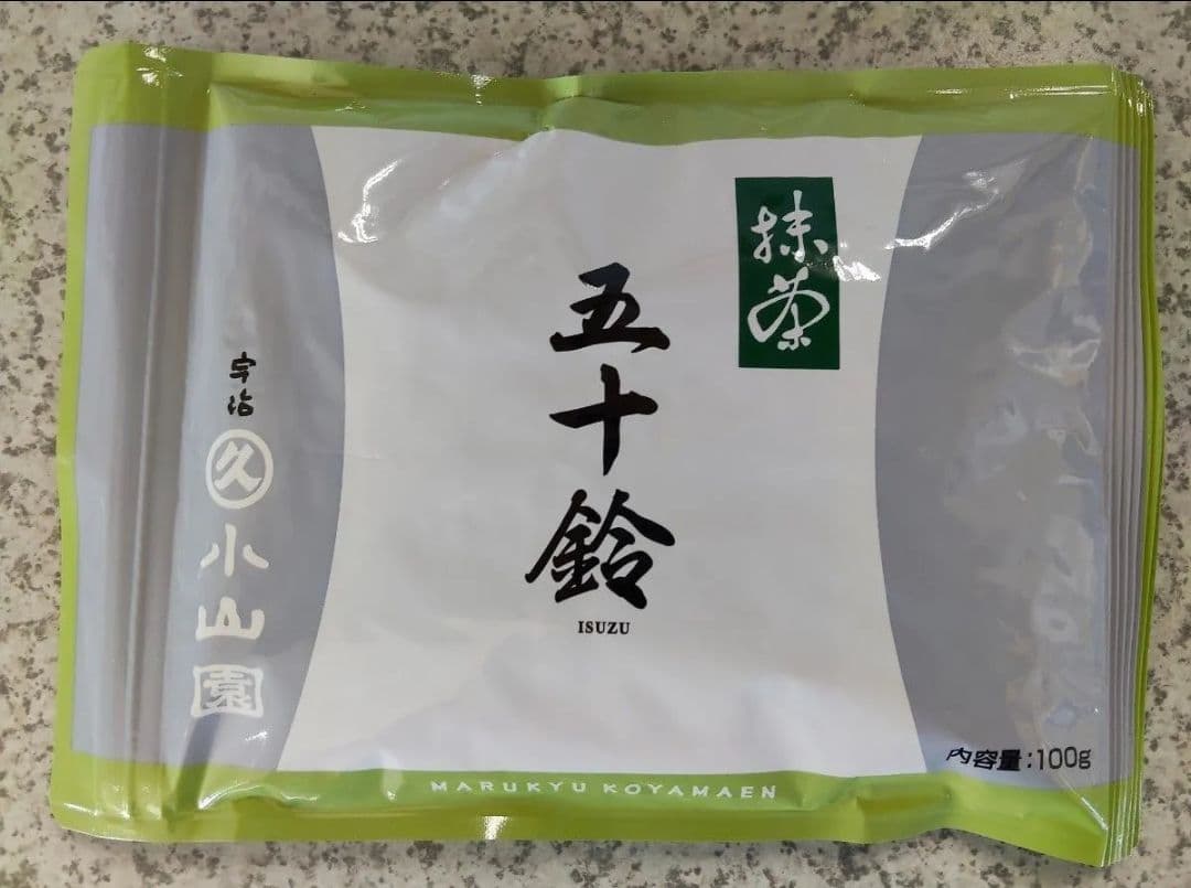 宇治 丸久小山園 抹茶 五十鈴100g袋 賞味期限2026年8月以降 匿名配送