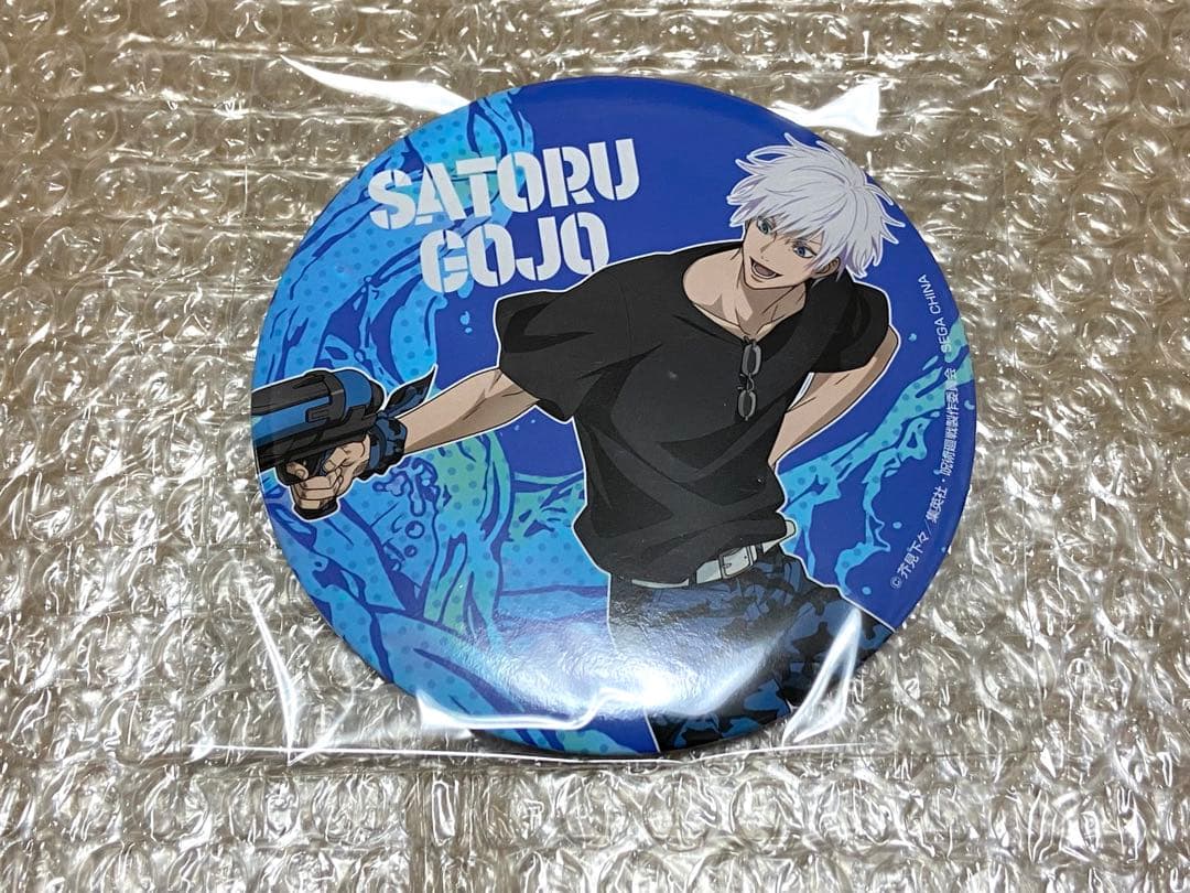 呪術廻戦 セガラッキーくじ SPLASH×BATTLE 缶バッジ 五条悟