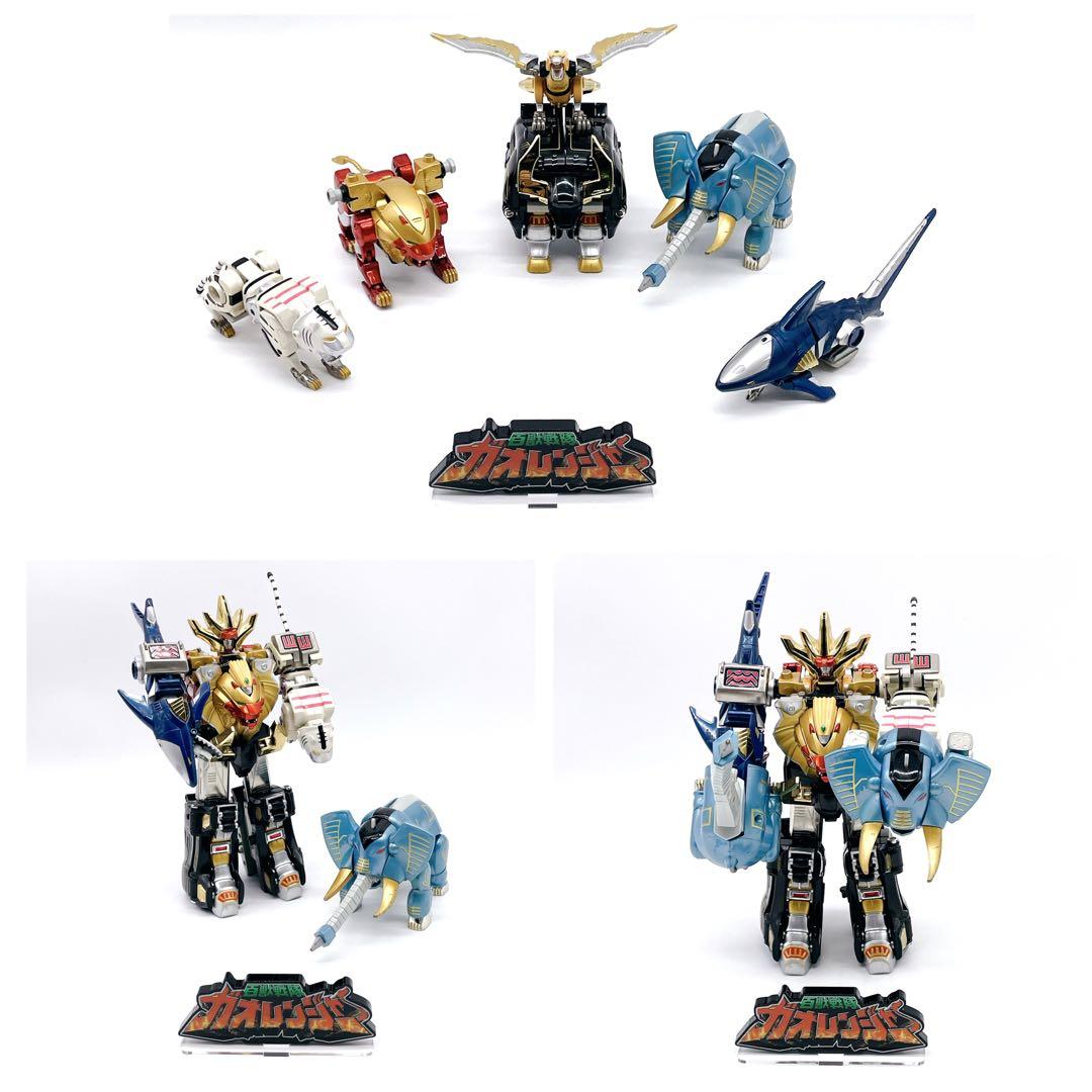 ✨入手困難✨百獣戦隊ガオレンジャー　DXガオイカロス・ガオキング・ガオマッスル