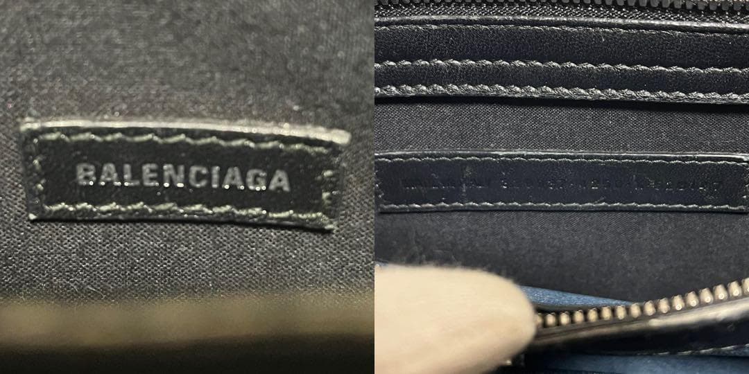 Y2K BALENCIAGA ショルダーバッグ デニム バレンシアガ 732