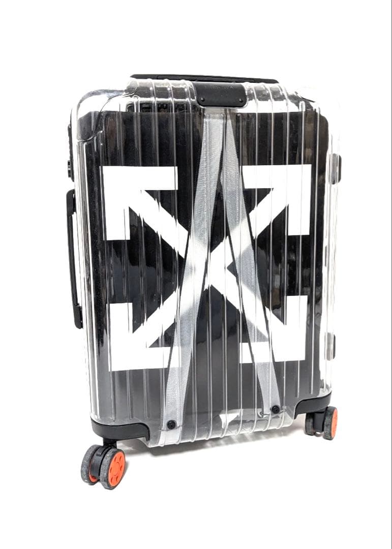 RIMOWA × OFF-WHITE コラボ シースルー 36L スーツケース オフ-ホワイトとリモワの新作スーツケース | GQ JAPAN