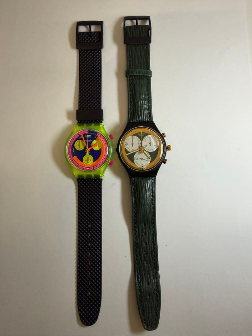 ビンテージ Swatchクロノグラフ「 Grand Prix」セット稼働確認済み