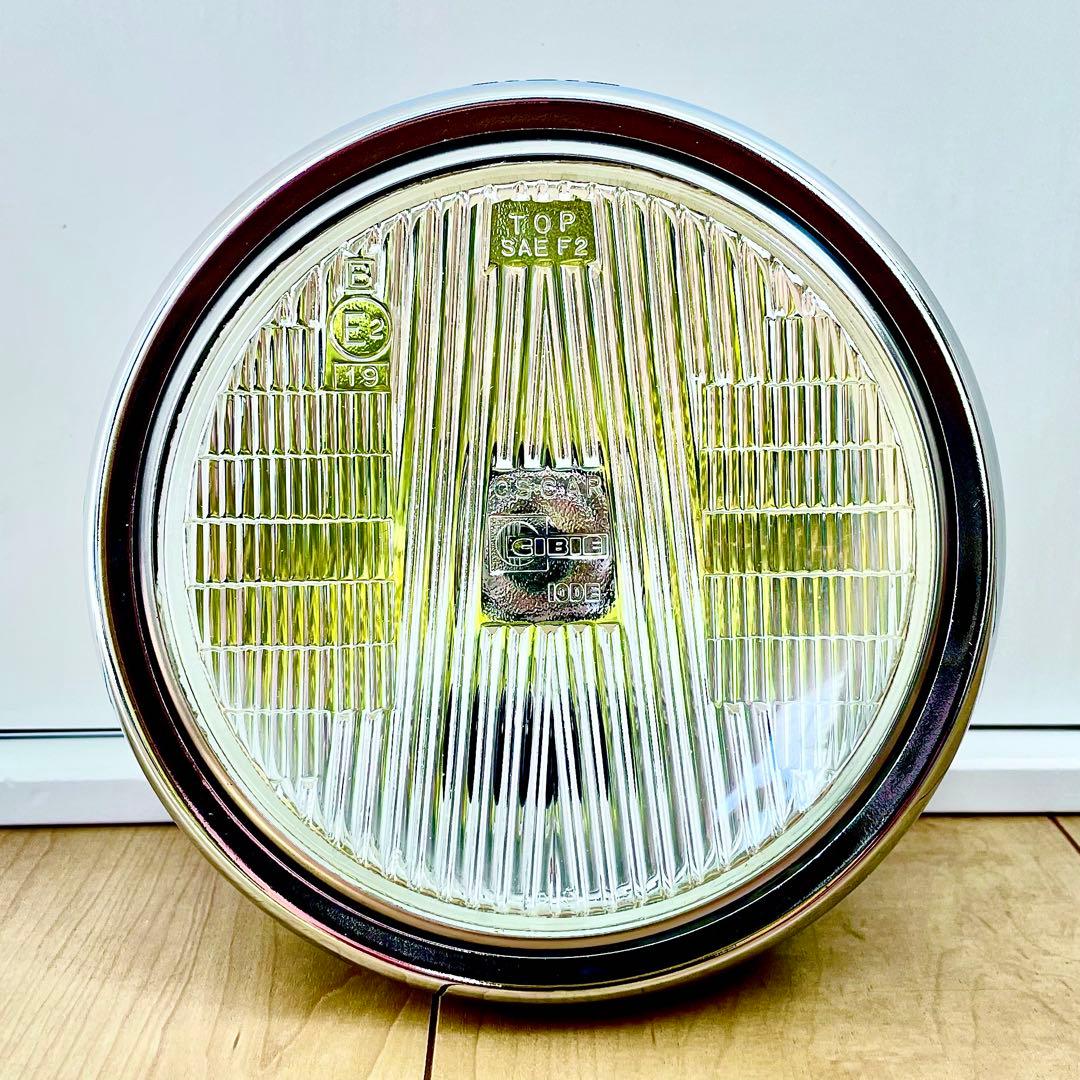 当時物 CIBIE シビエ 凹み ヘッドライト CB400F ホーク マーシャル