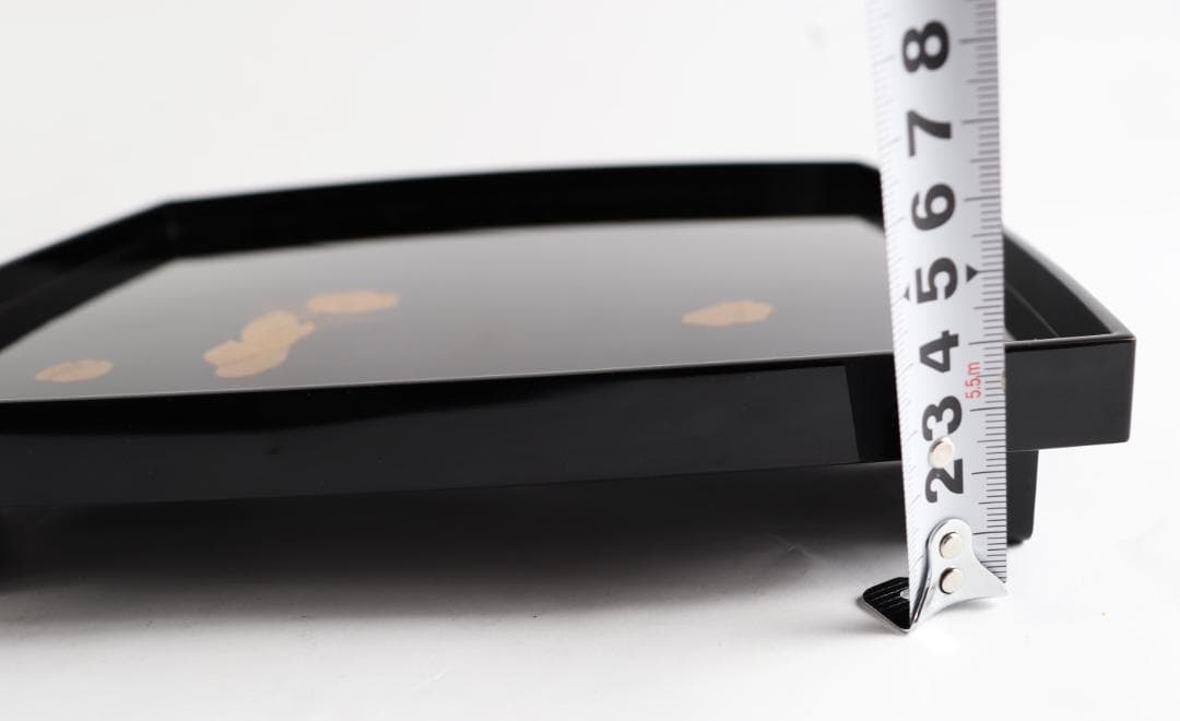 茶道具 花蒔絵 吸物膳 十客 時代漆器 木箱